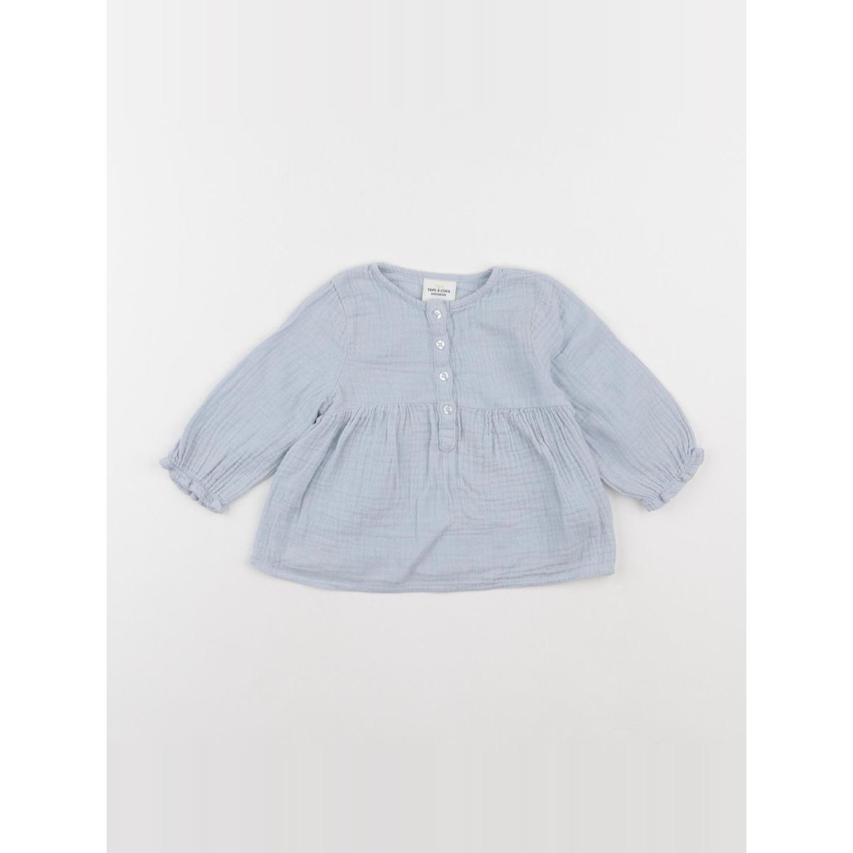 Blouse - Etat satisfaisant bleu, TAPE A L'OEIL