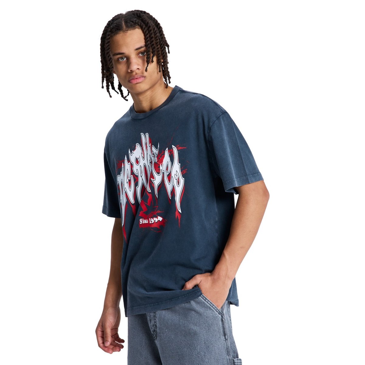 T-Shirt à manches courtes. noir black, DC SHOES