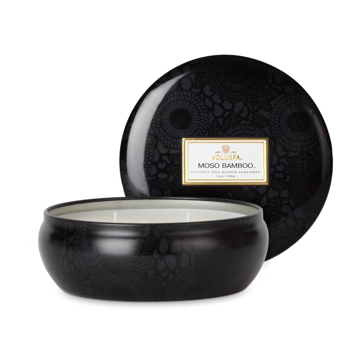 Bougie moso bamboo - 340 gr coloris unique, VOLUSPA