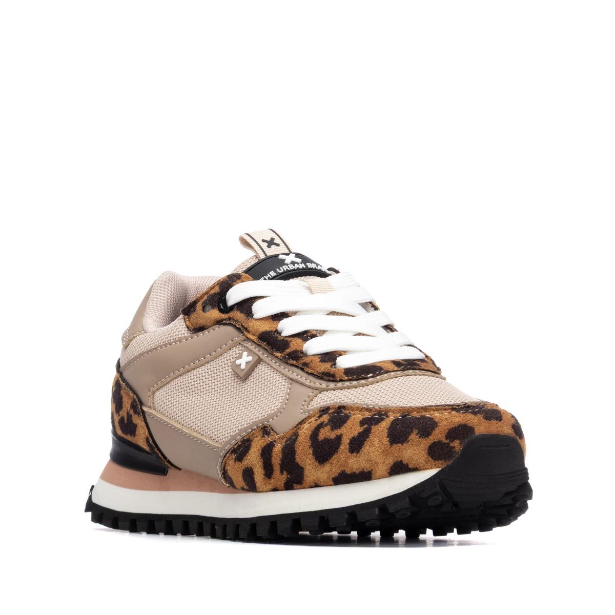 Baskets Plaine Lacets camel, XTI