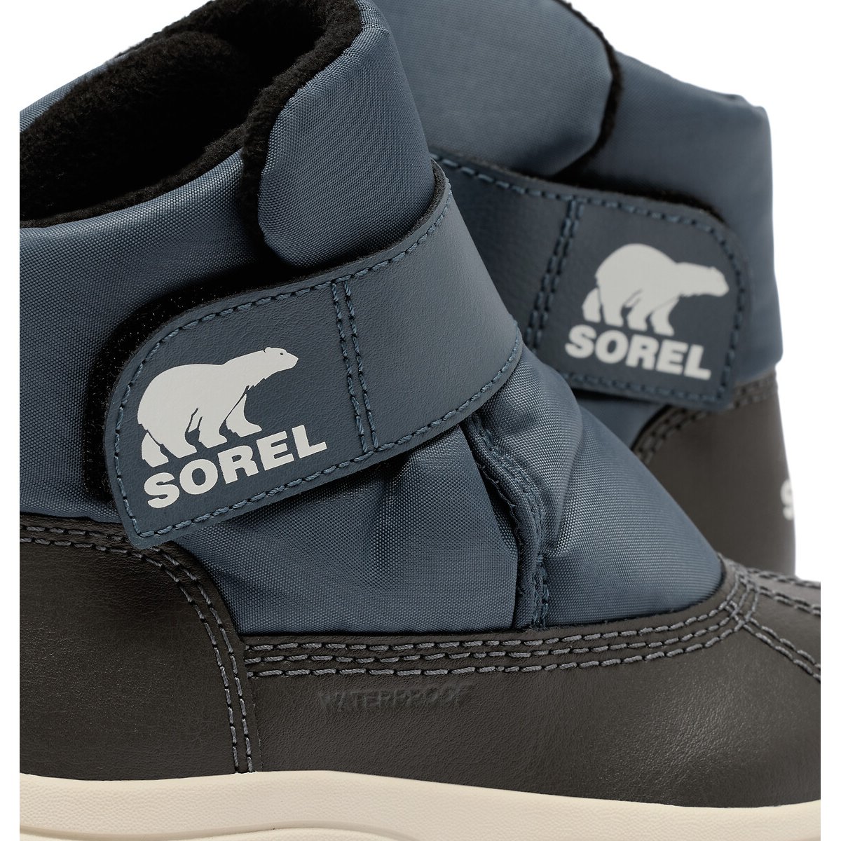 Kids Whitney™ III Strap Mid Boots navy blue/black , SOREL