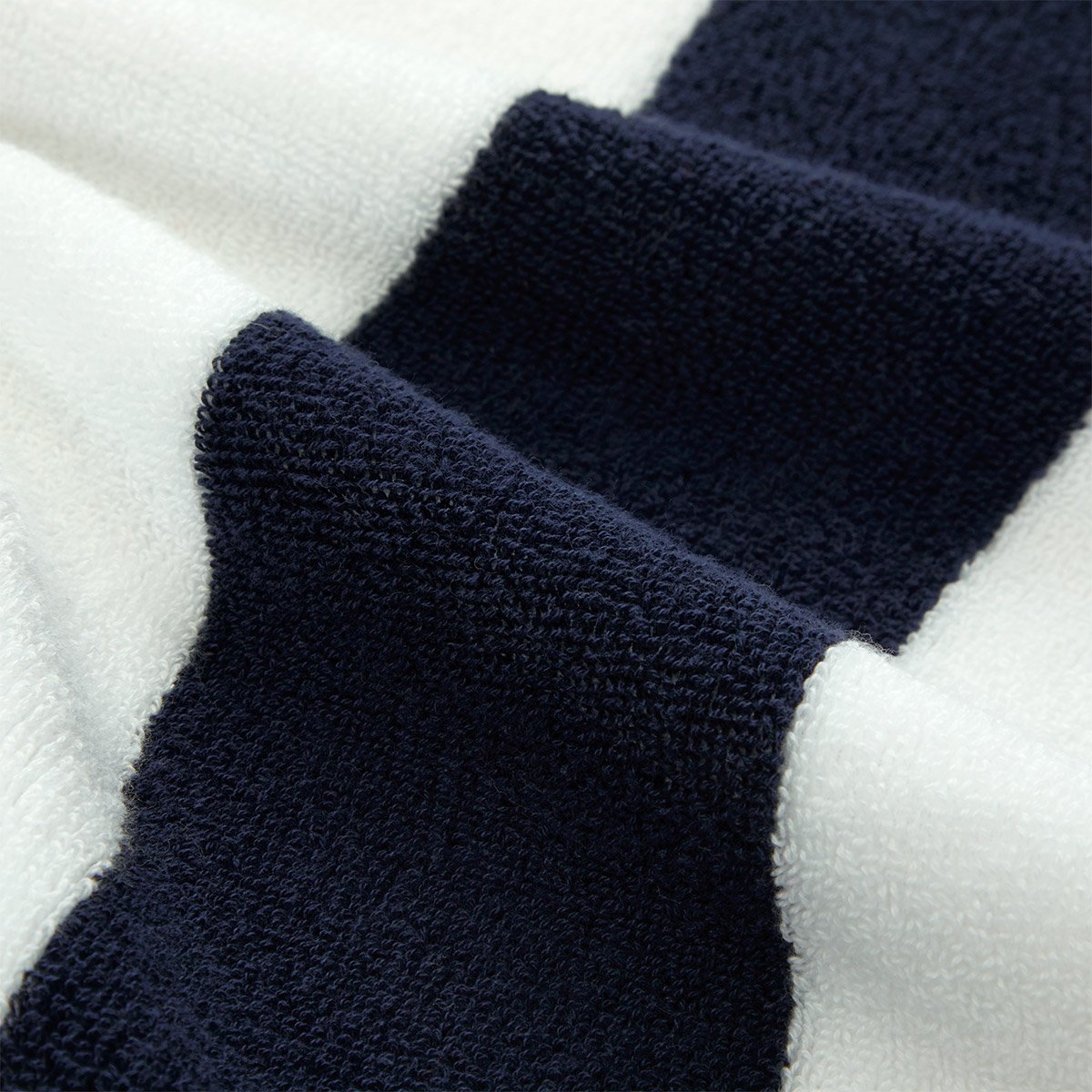 Serviette de plage en coton, HENLEY navy, RALPH LAUREN HOME