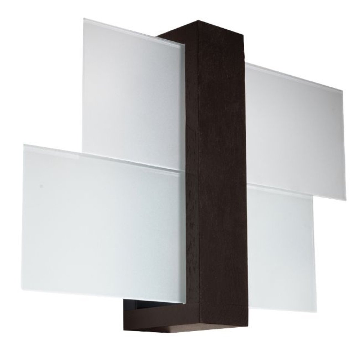 Applique Bois Wengé E27 1 Feniks marron, EDEN