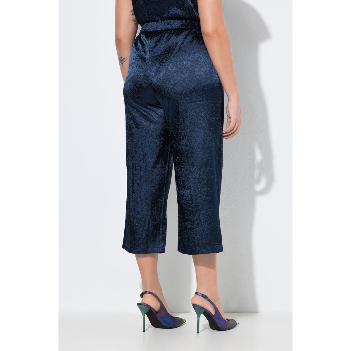 Jupe-culotte Mary, jambe droite et large marine, ULLA POPKEN