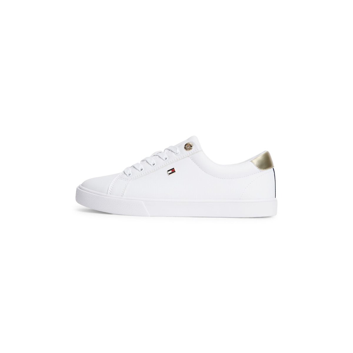 Tennis IM SNEAKER blanc/doré, TOMMY JEANS
