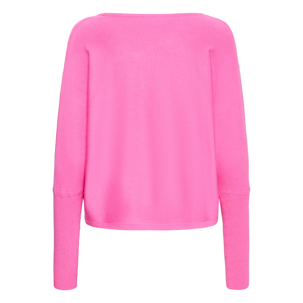 Pull en maille manches longues rose phlox pink, B.YOUNG