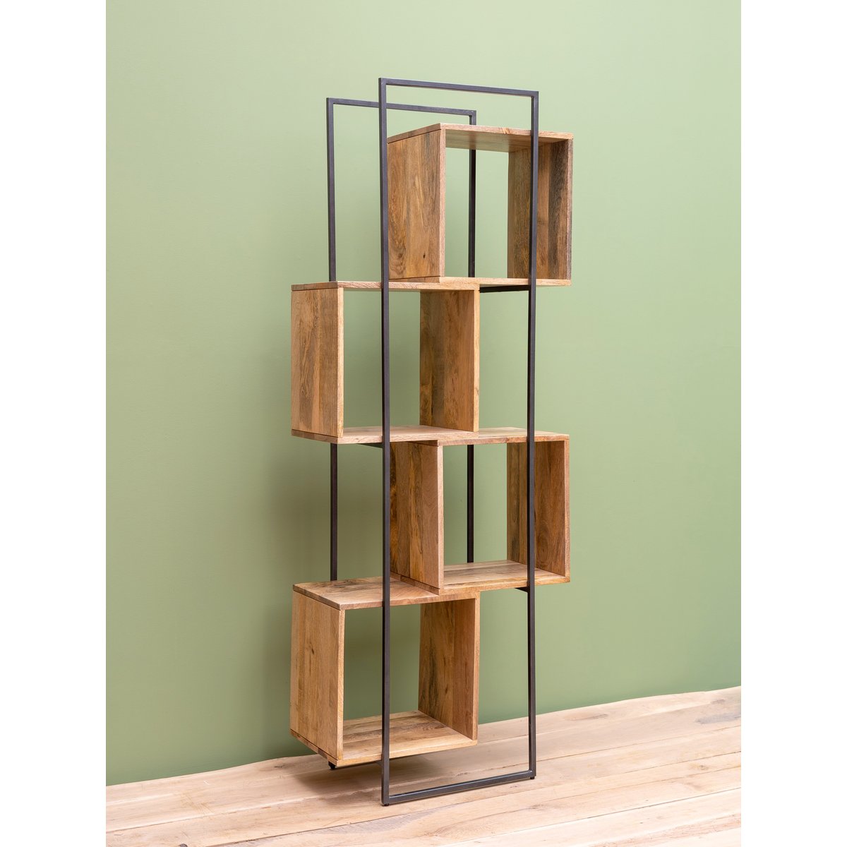 Etagère en bois RUBIK bois clair, CHEHOMA