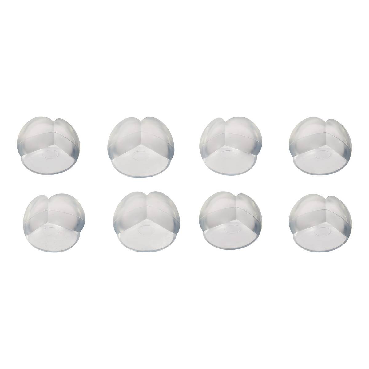 Lot de protège-angles silicone transparent, 5FIVE SIMPLY SMART