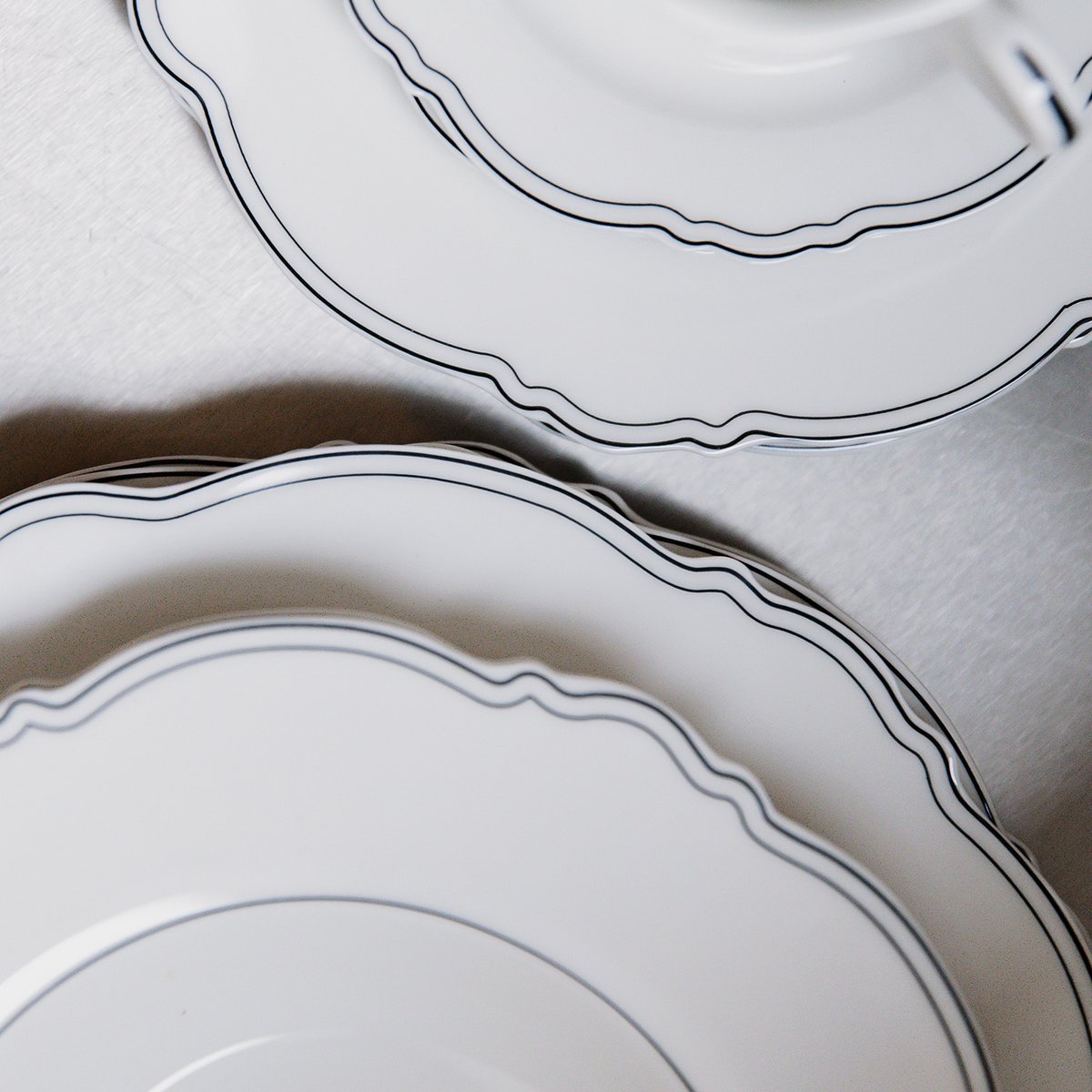 Ensemble de 2 assiettes - ø28 cm blanc, SP COLLECTION