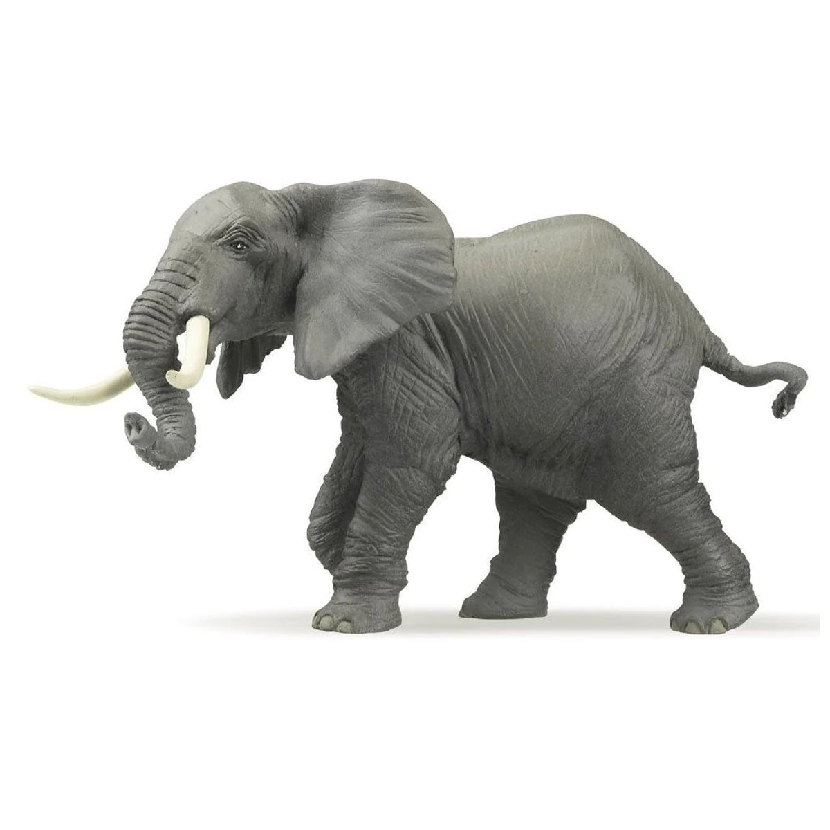 Figurine éléphant marchant gris, PAPO