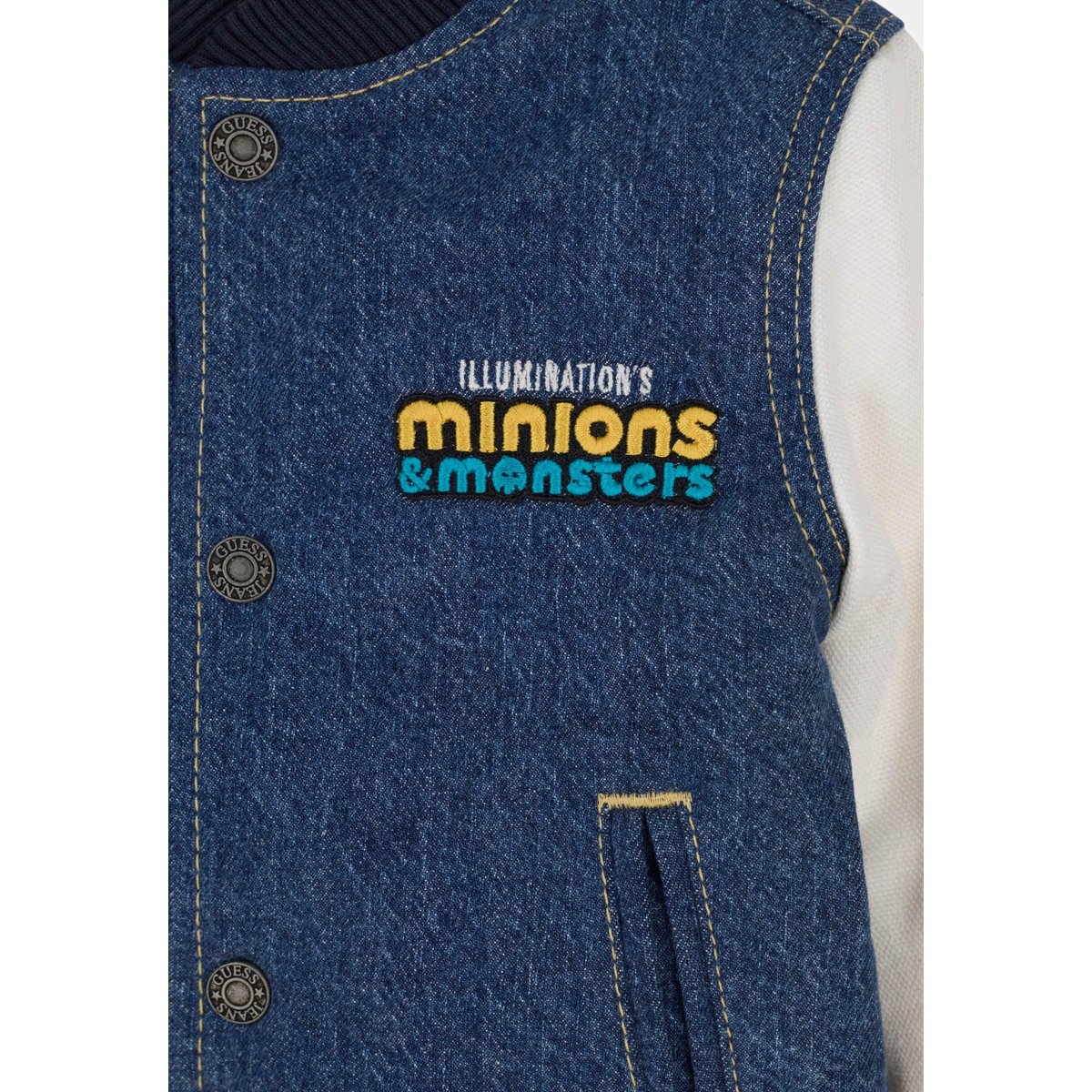 Veste En Jean Gj X Minions bleu, GUESS KIDS