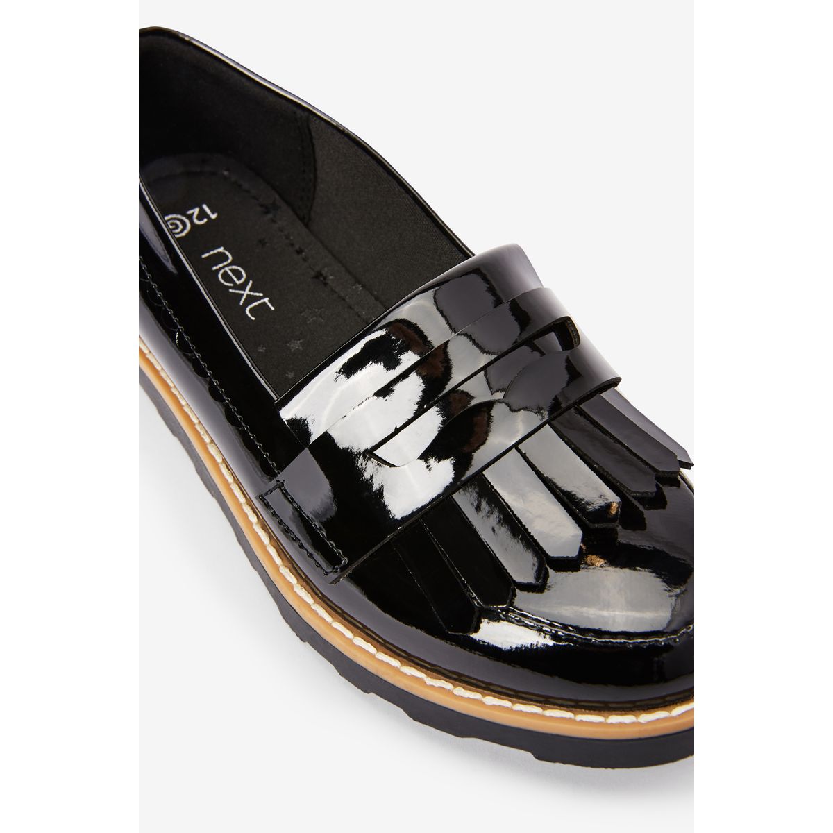 Mocassins d’écolier à glands noir, NEXT