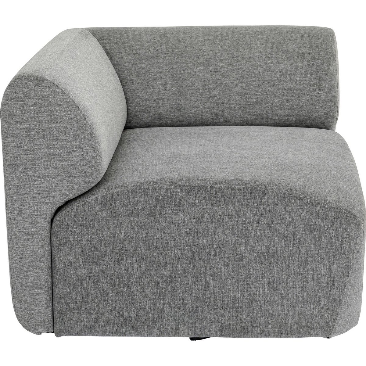 Assise d'angle de canapé, LUCCA gris, KARE DESIGN