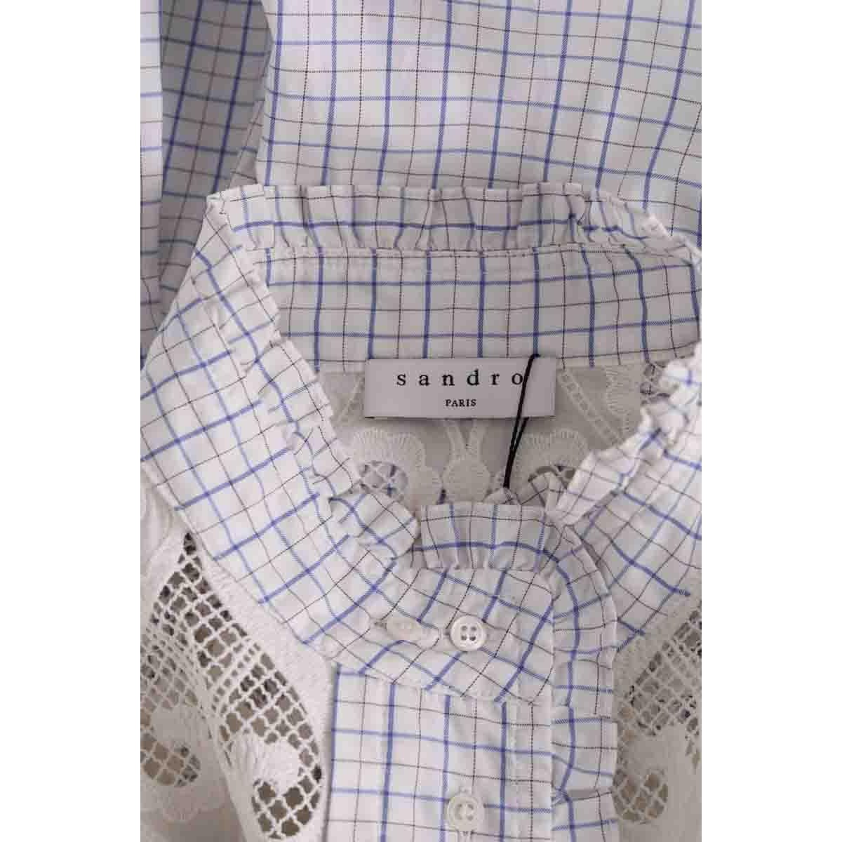 Chemise - Très Bon État bleu, SANDRO