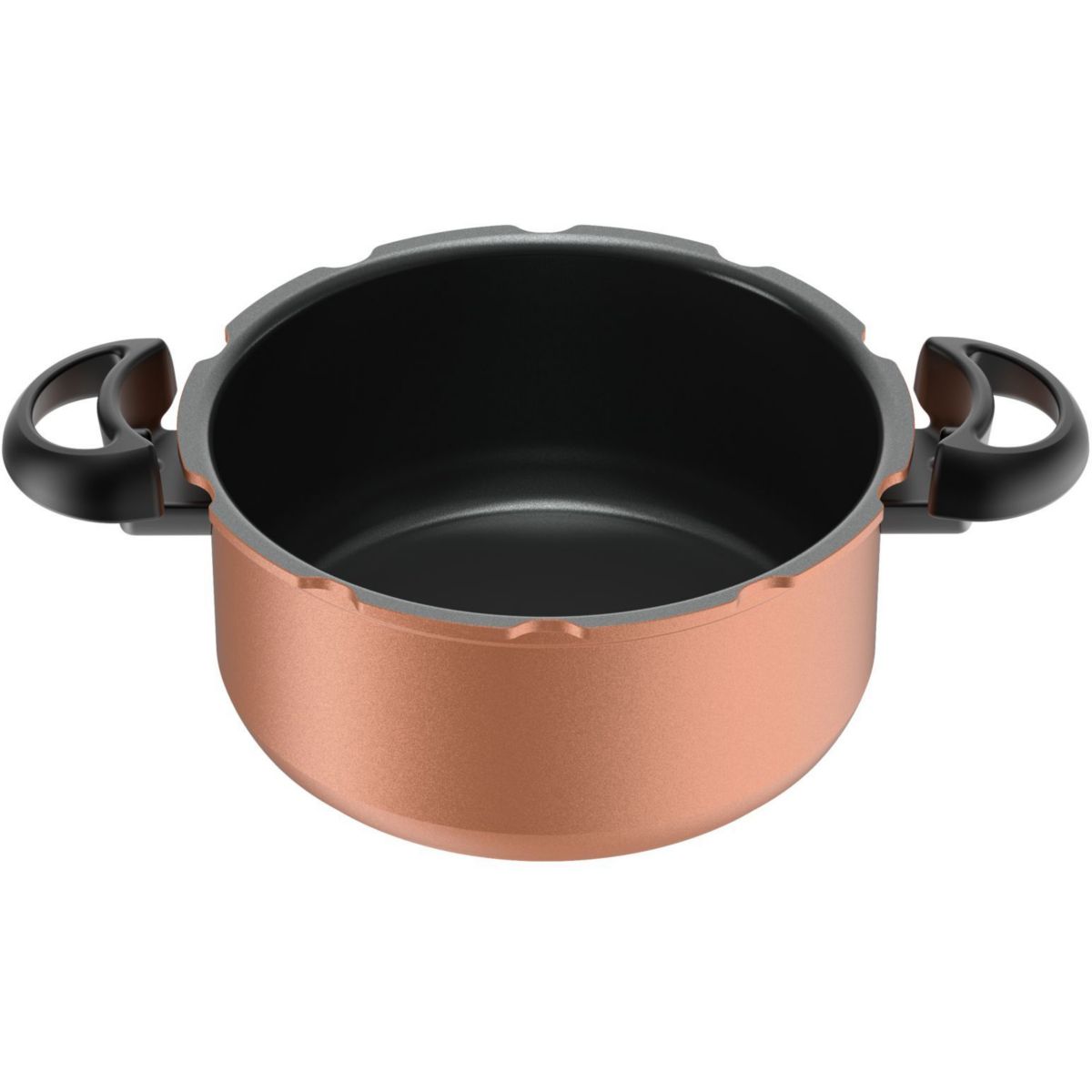Autocuiseur ClipsoMinut Duo Copper 5L P4705101 blanc, SEB