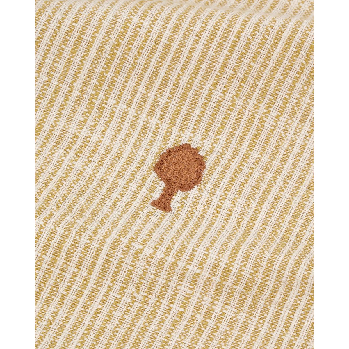 Chemise IRATY crème et jaune, FAGUO