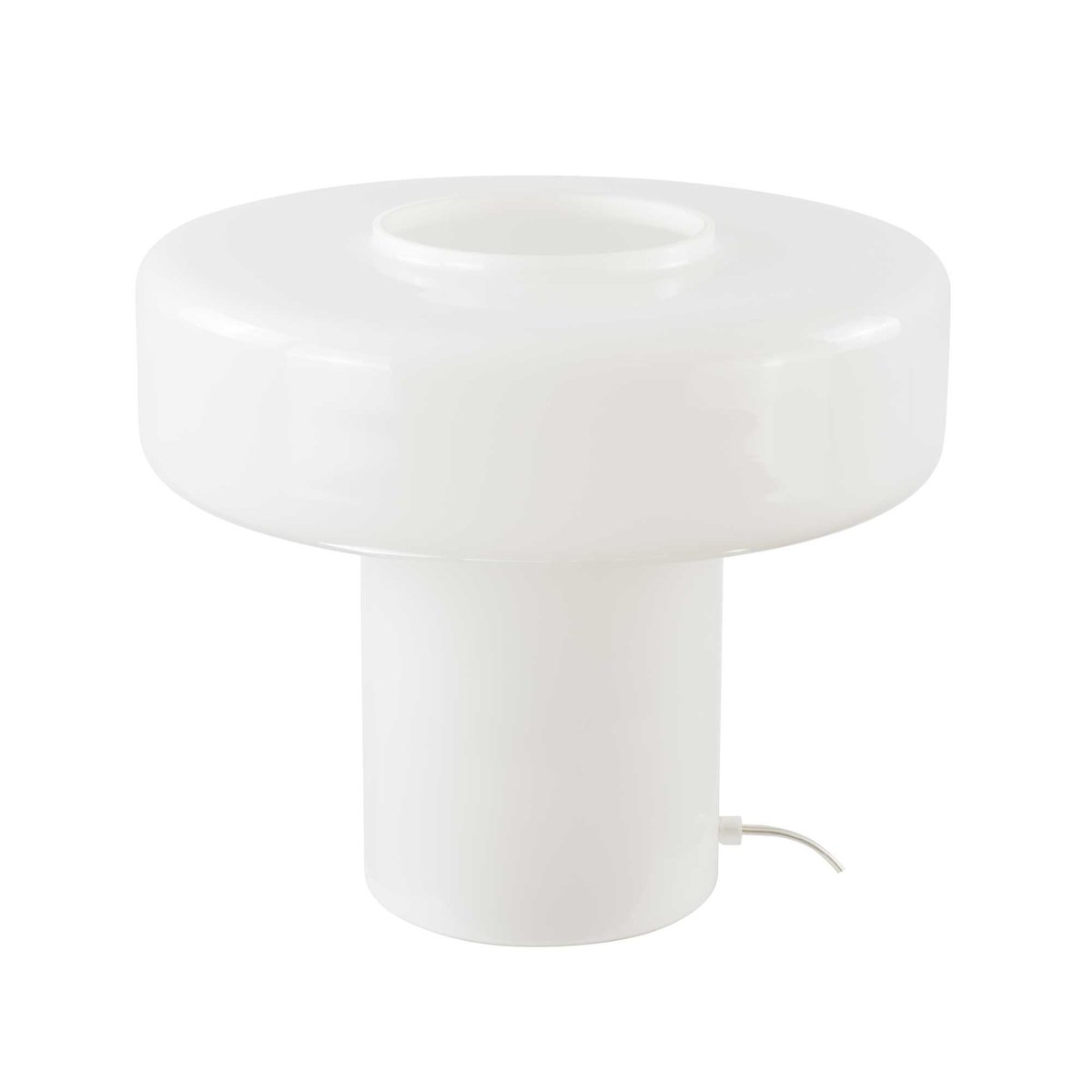 Lampe à poser en verre, FOZA MAXI blanc, C-CREATION
