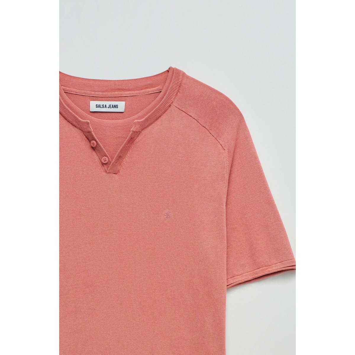 T-SHIRT AVEC BRANDING beige, SALSA JEANS