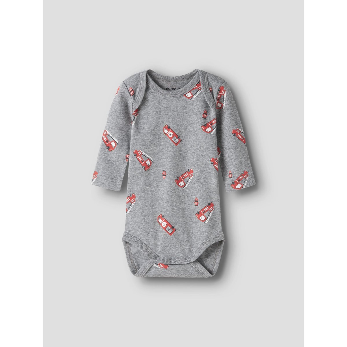 Barboteuse grey melange, NAME IT