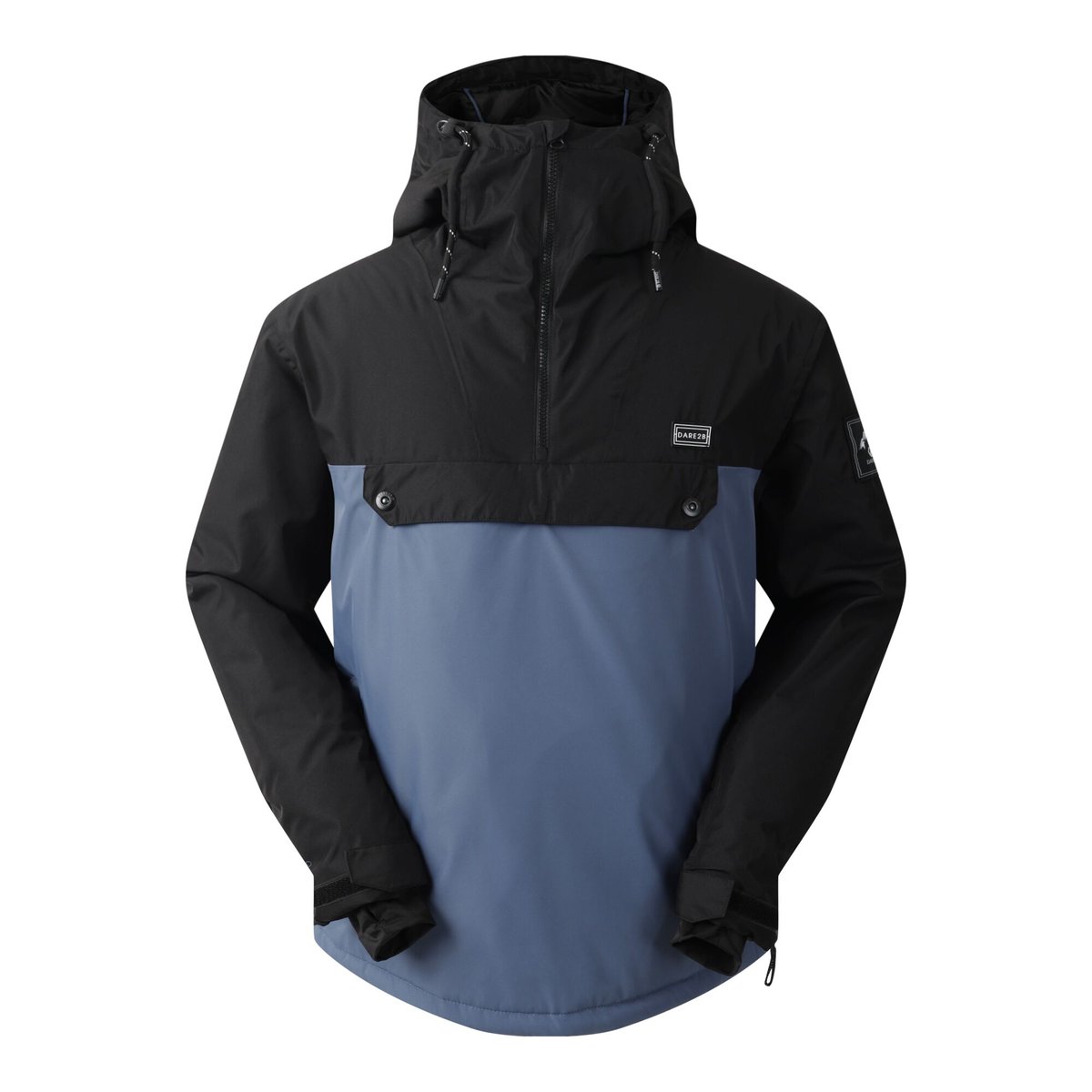 Blouson de ski à enfiler motif/style blocs de couleurs FREERIDE bleu indigo, DARE 2B