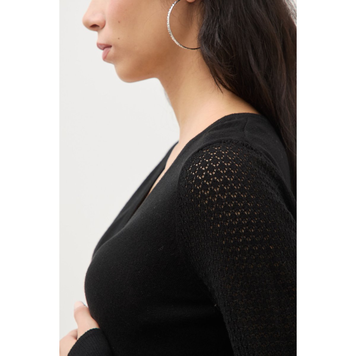 Pull manches longues noir, BONOBO