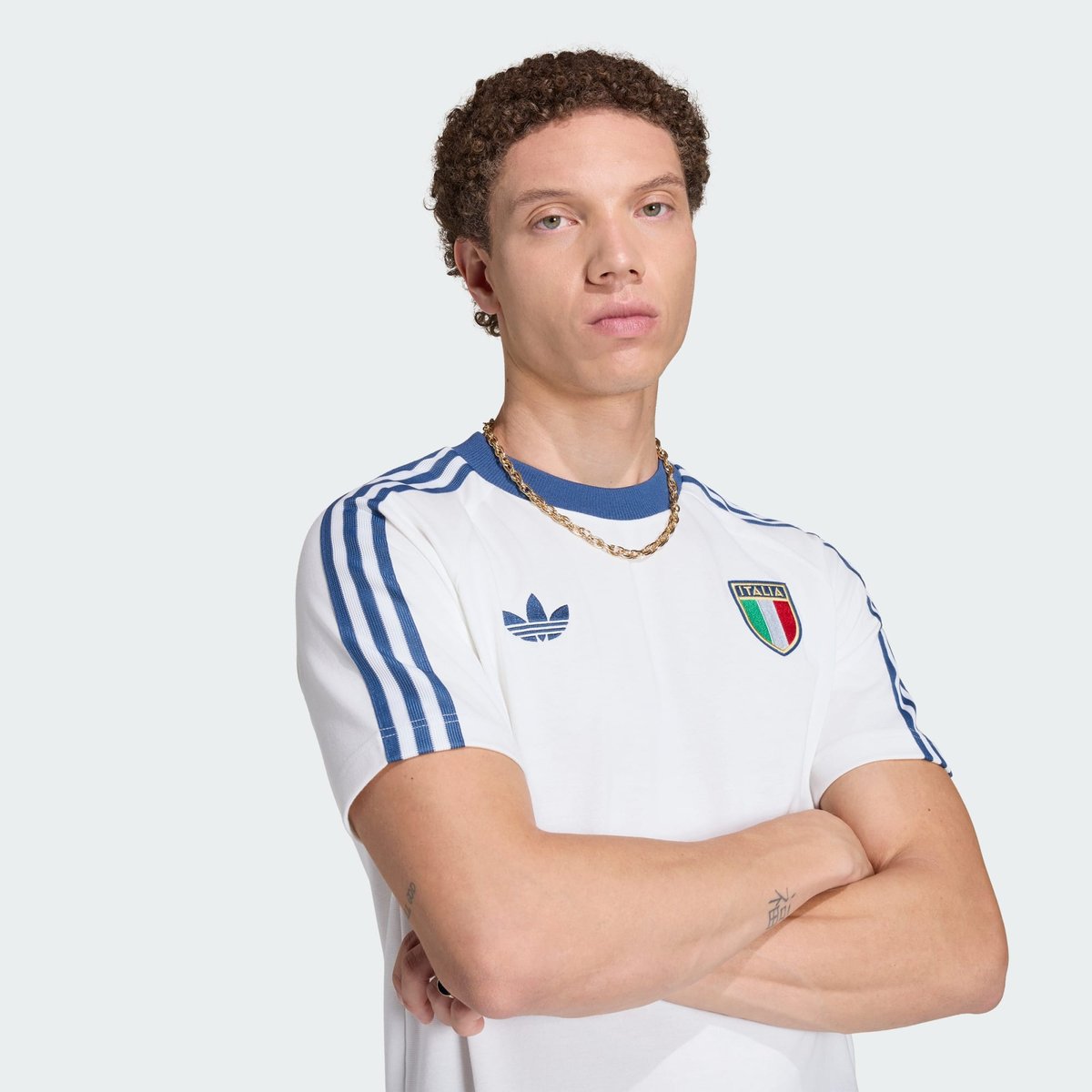 T-Shirt Italy Originals T-Shirt Italy Originals crystal white, adidas Performance