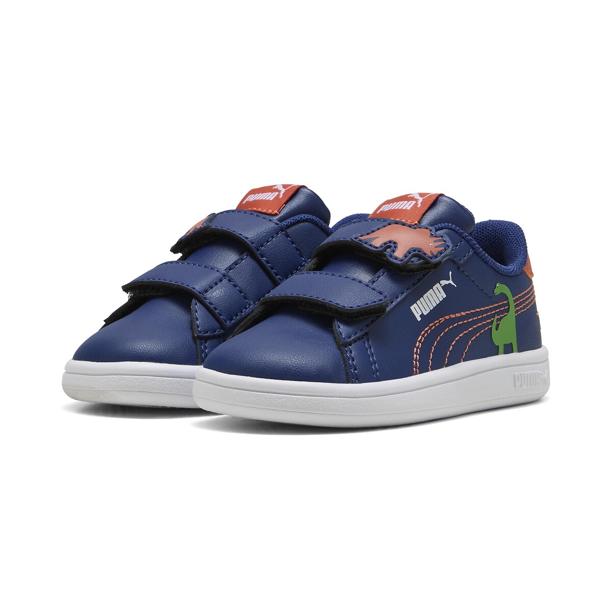 Smash 3.0 Dino sneakers marineblauw, PUMA