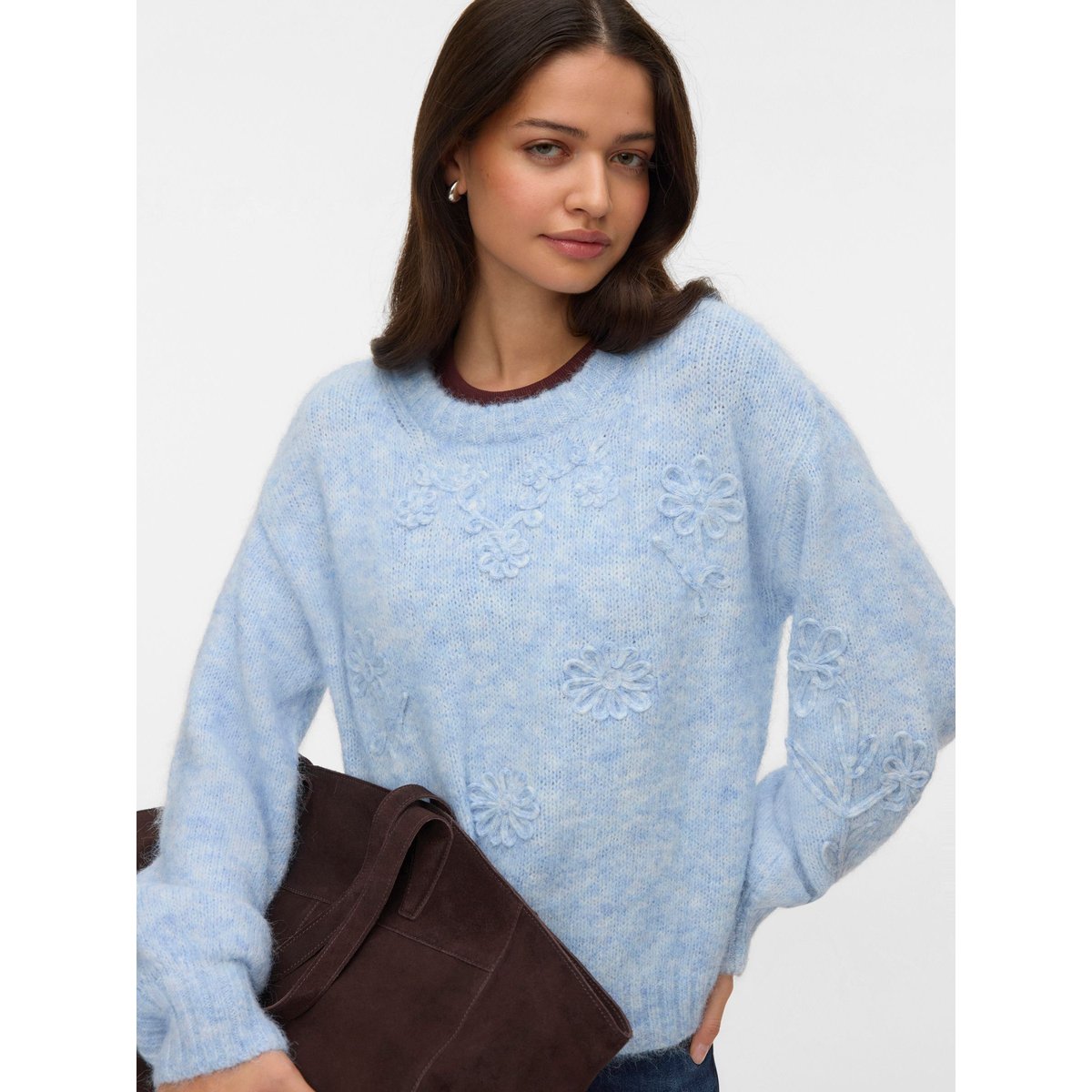 Pull En Maille cashmere blue, VERO MODA