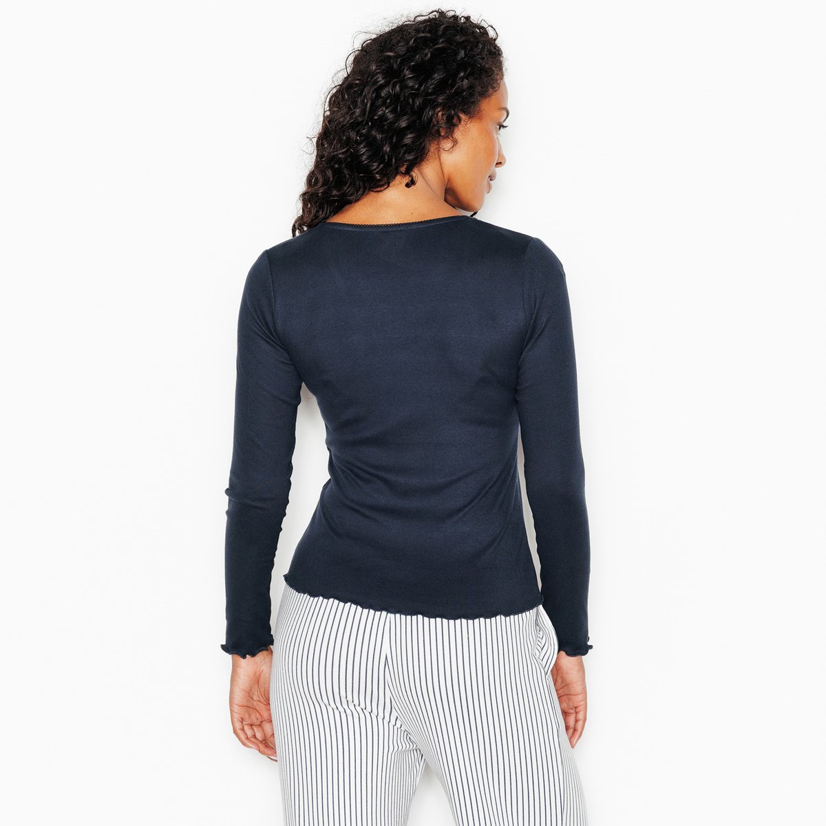 Tee-shirt manches longues JOLISA bleu, ROUGEGORGE LINGERIE