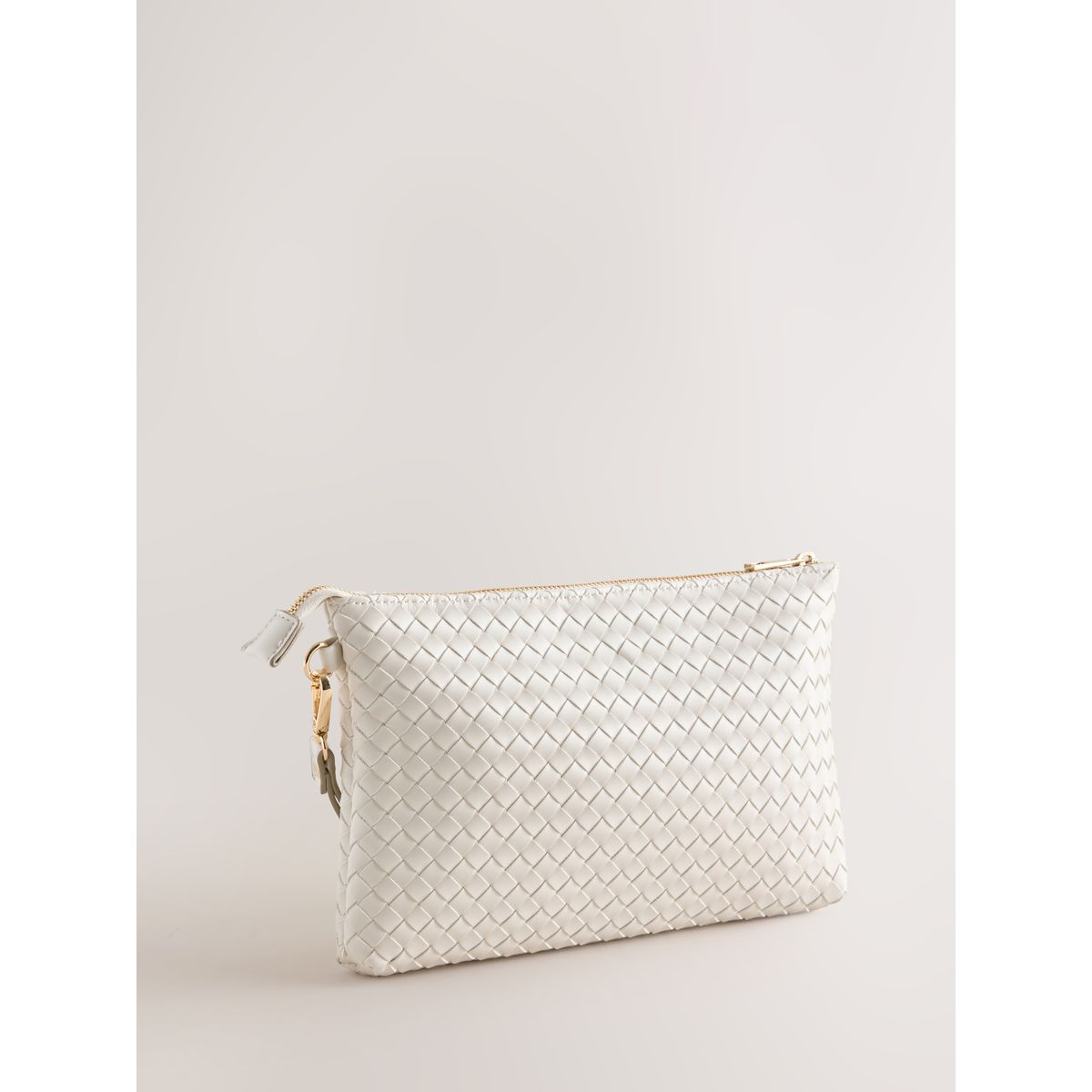 Pochette tissée avec dragonne os, NEXT
