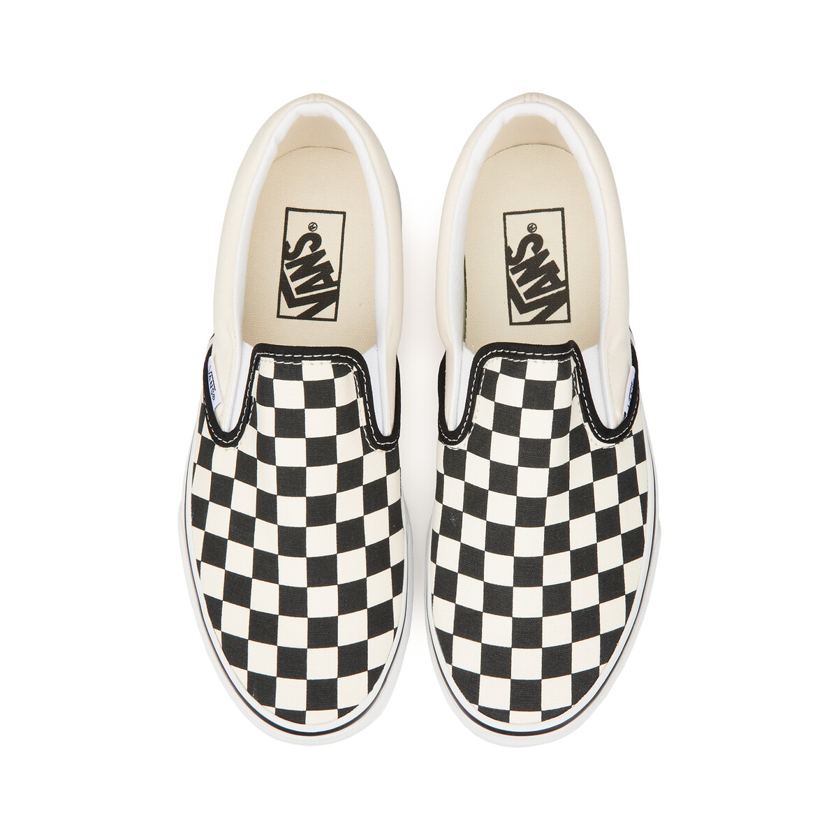 Slip on Classic blanc/noir, VANS