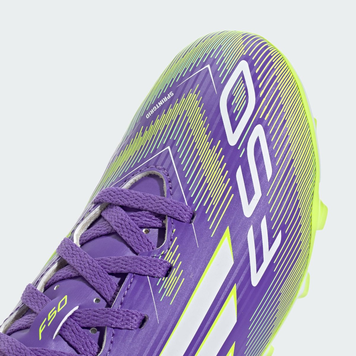 Chaussure F50 Club Terrain Souple/Multi-Surfaces Enfants Chaussure F50 Club Terrain Souple/Multi-Surfaces Enfants purple rush / cloud white / lucid lemon, adidas Performance