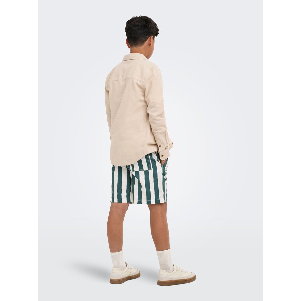 Short De Jogging verte - silver pine, ONLY & SONS JUNIOR