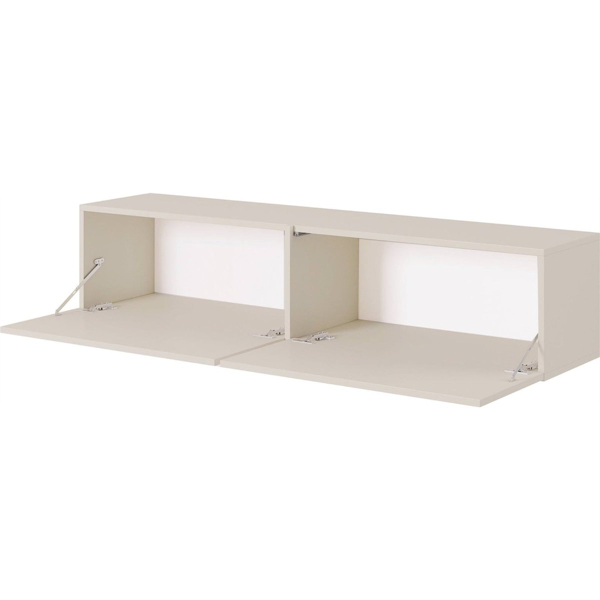 Meuble tv suspendu bois collection BISIRA cachemire, RECOLLECTION