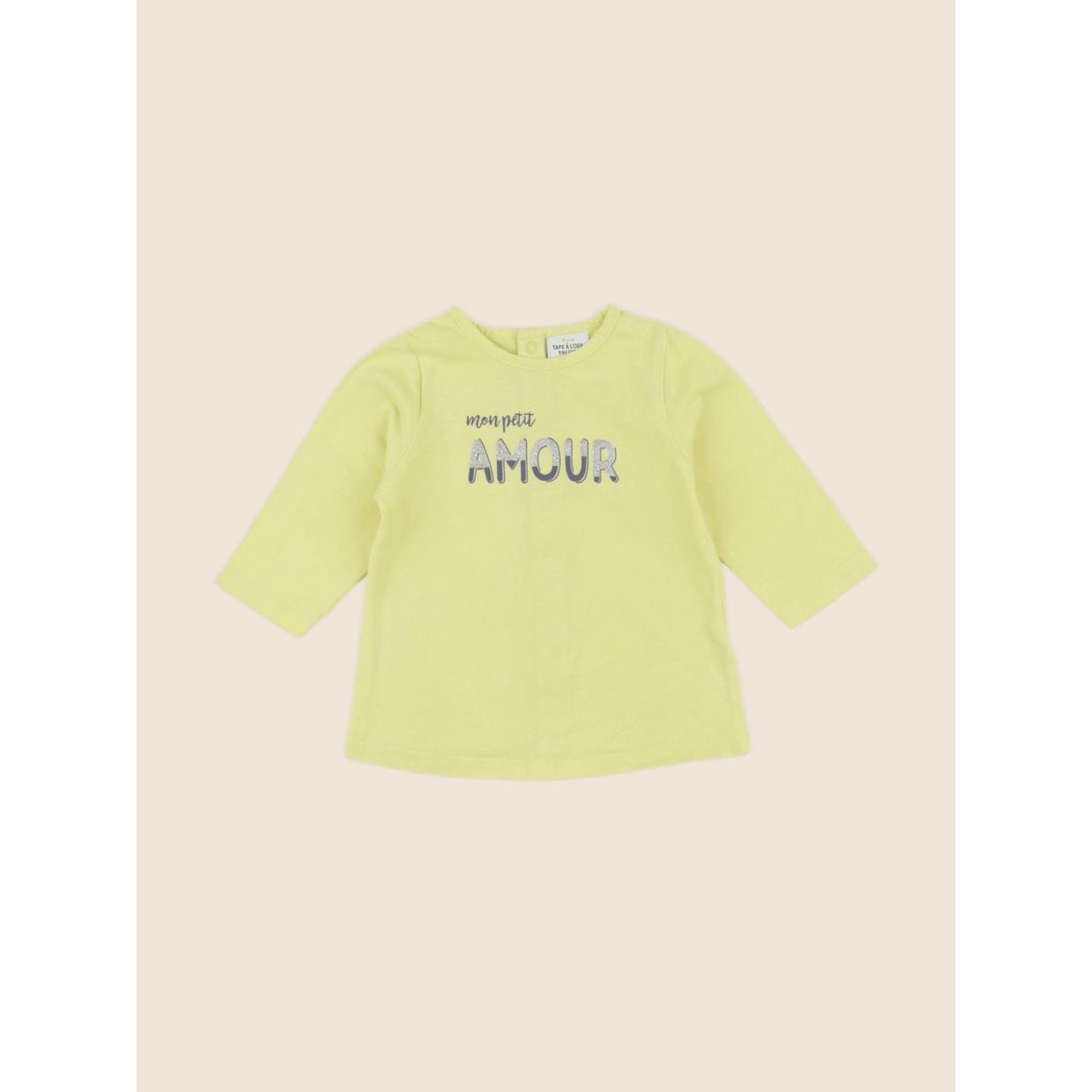 Tee-shirt - Très bon état jaune, argent, TAPE A L'OEIL