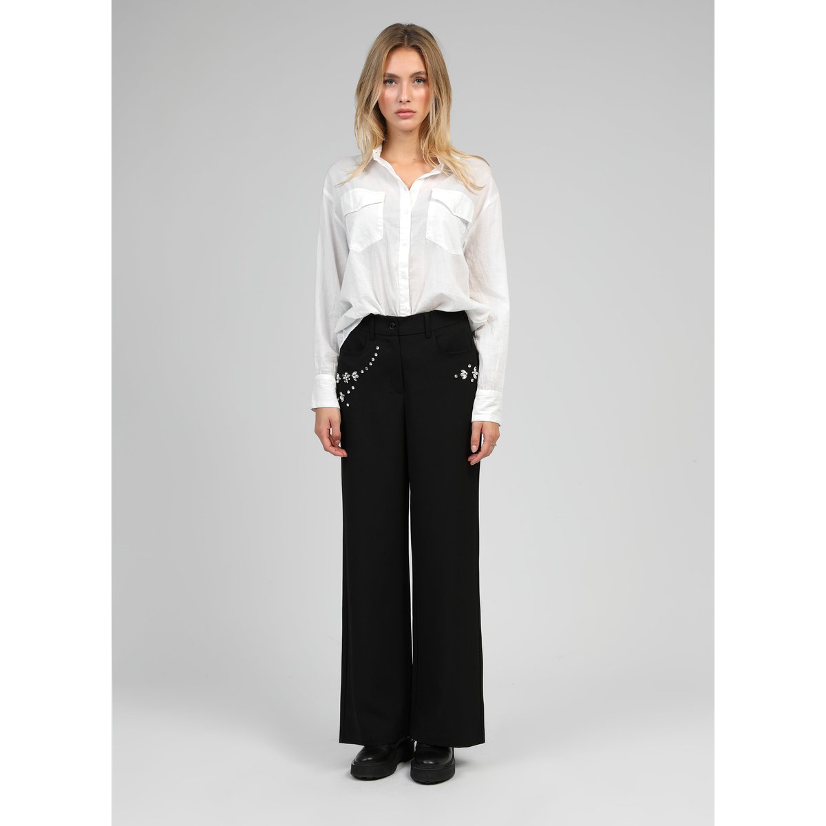 Pantalon PERDINA noir, AN'GE