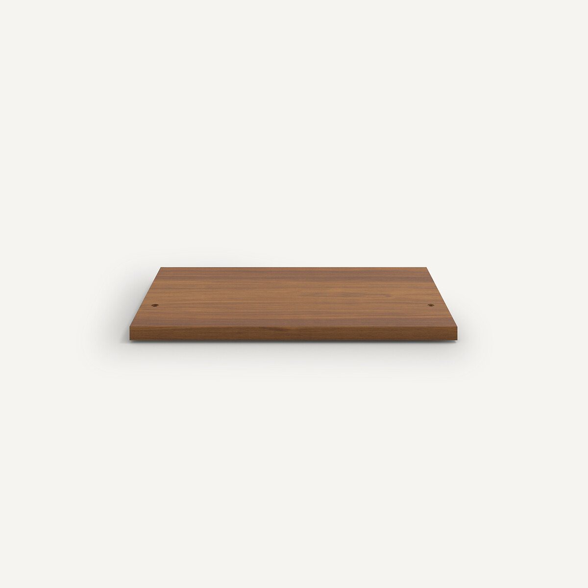 Étagère pour penderie largeur 60 cm, en plaqué noyer, JOHANEZ noyer, AM.PM