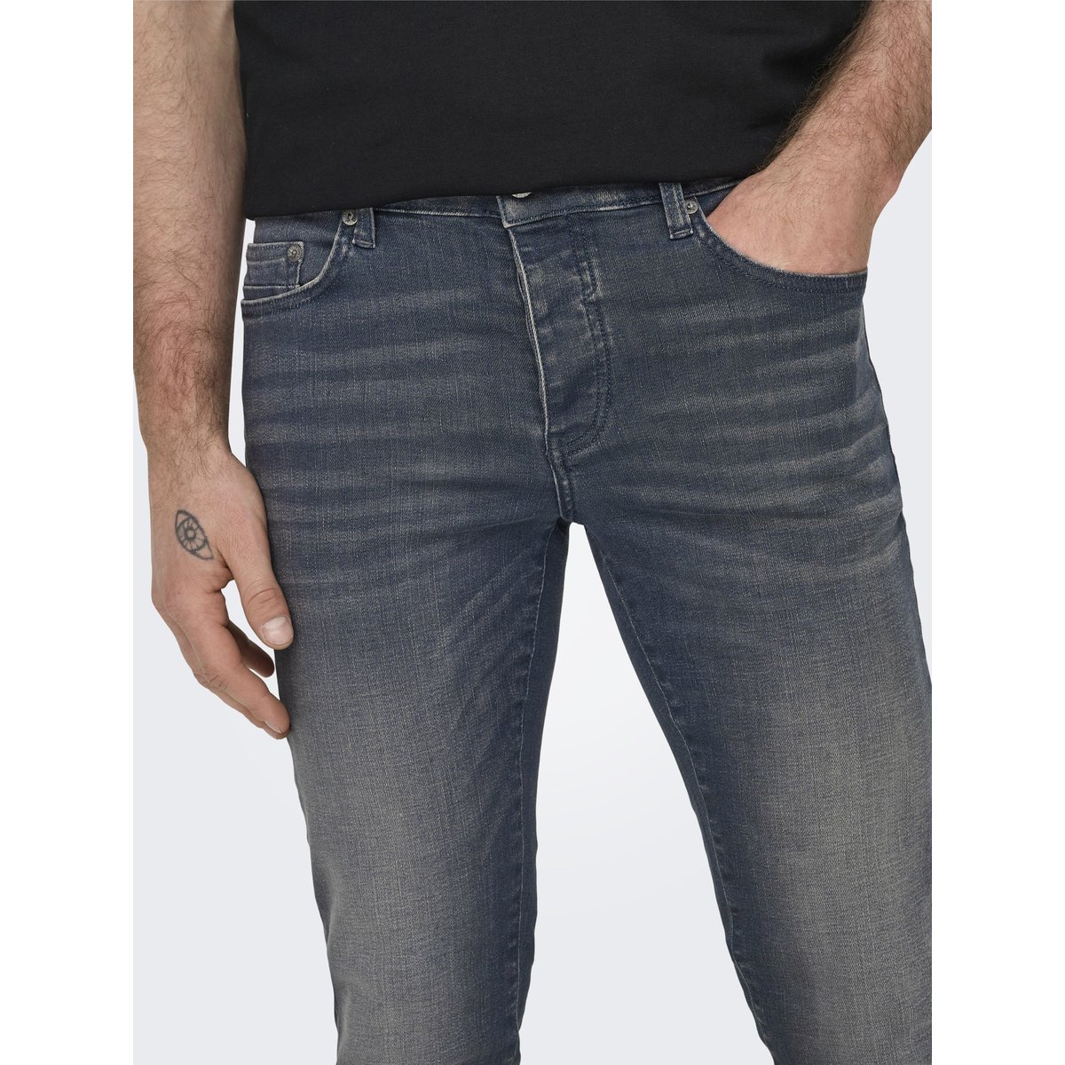 Jean Slim medium grey denim, ONLY & SONS