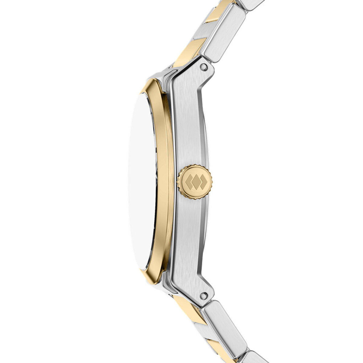 Montre Analogique EVERETT doré blanc doré, FOSSIL