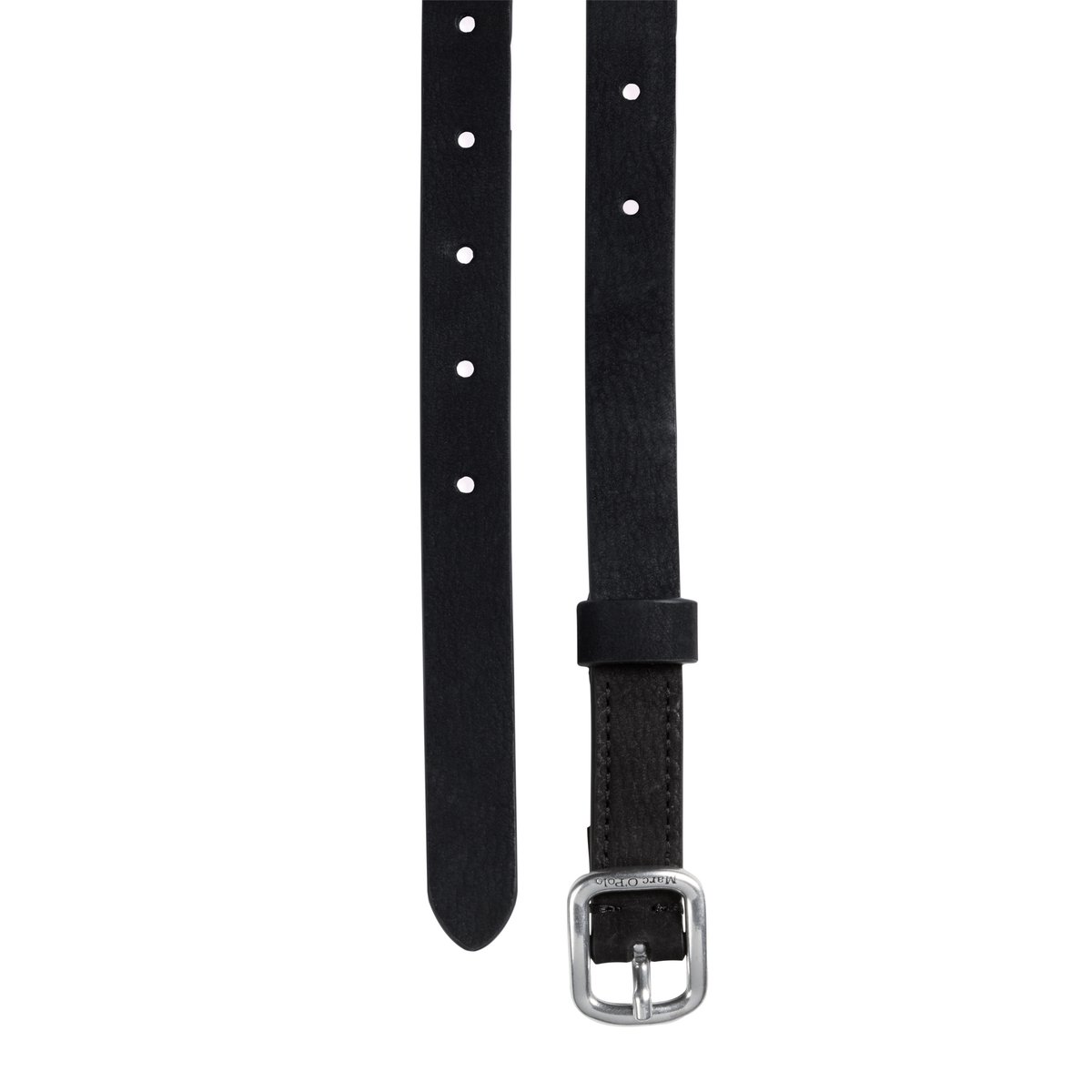 Ceinture modèle Hanny avec des trous traversants noir, MARC O'POLO