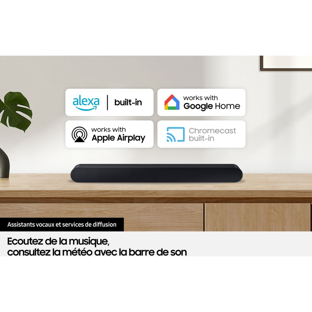Barre de son HW-S66D noir, SAMSUNG