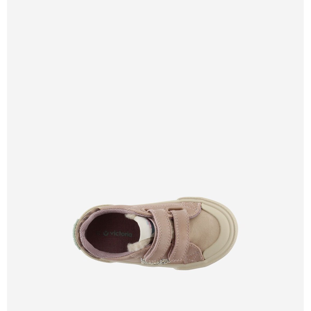 Zapatillas con velcro TRIBU rosa , VICTORIA