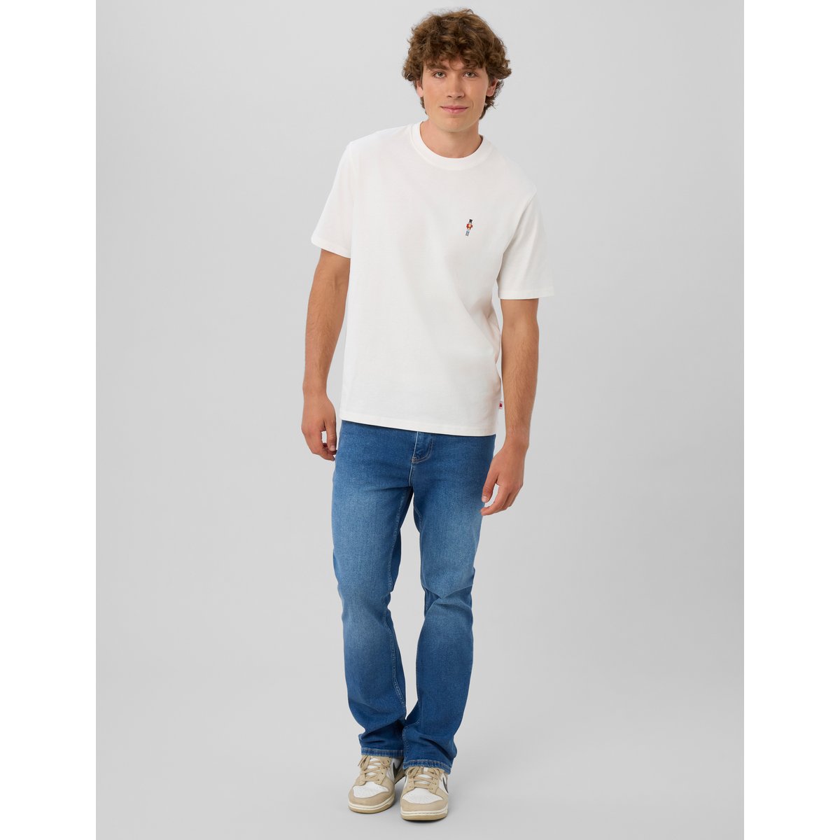 Jean slim bleu moyen, BZB