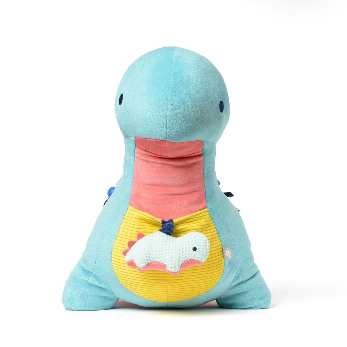Peluche multi activités Tonio le Dino blanc, OXYBUL