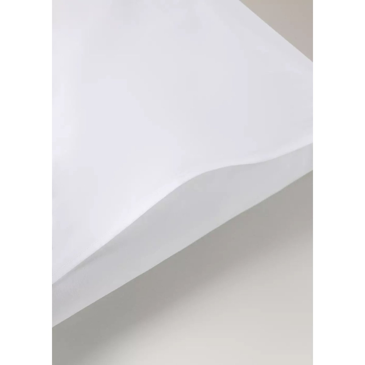 Taie d’oreiller enfant percale de coton 200 fils 50x75 cm marron moyen, MANGO HOME