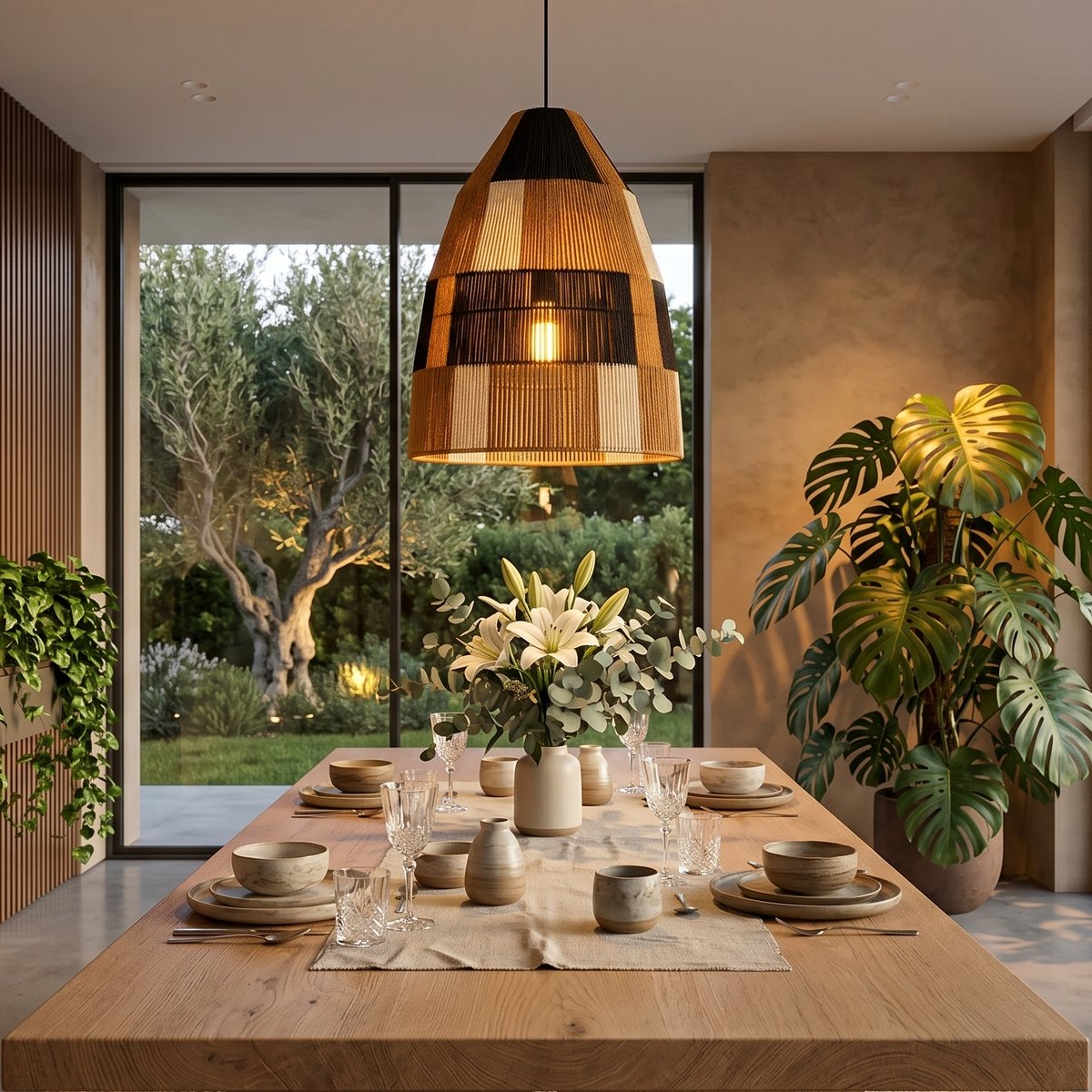 Abat-jour seul ZAHARA beige, LUMISKY
