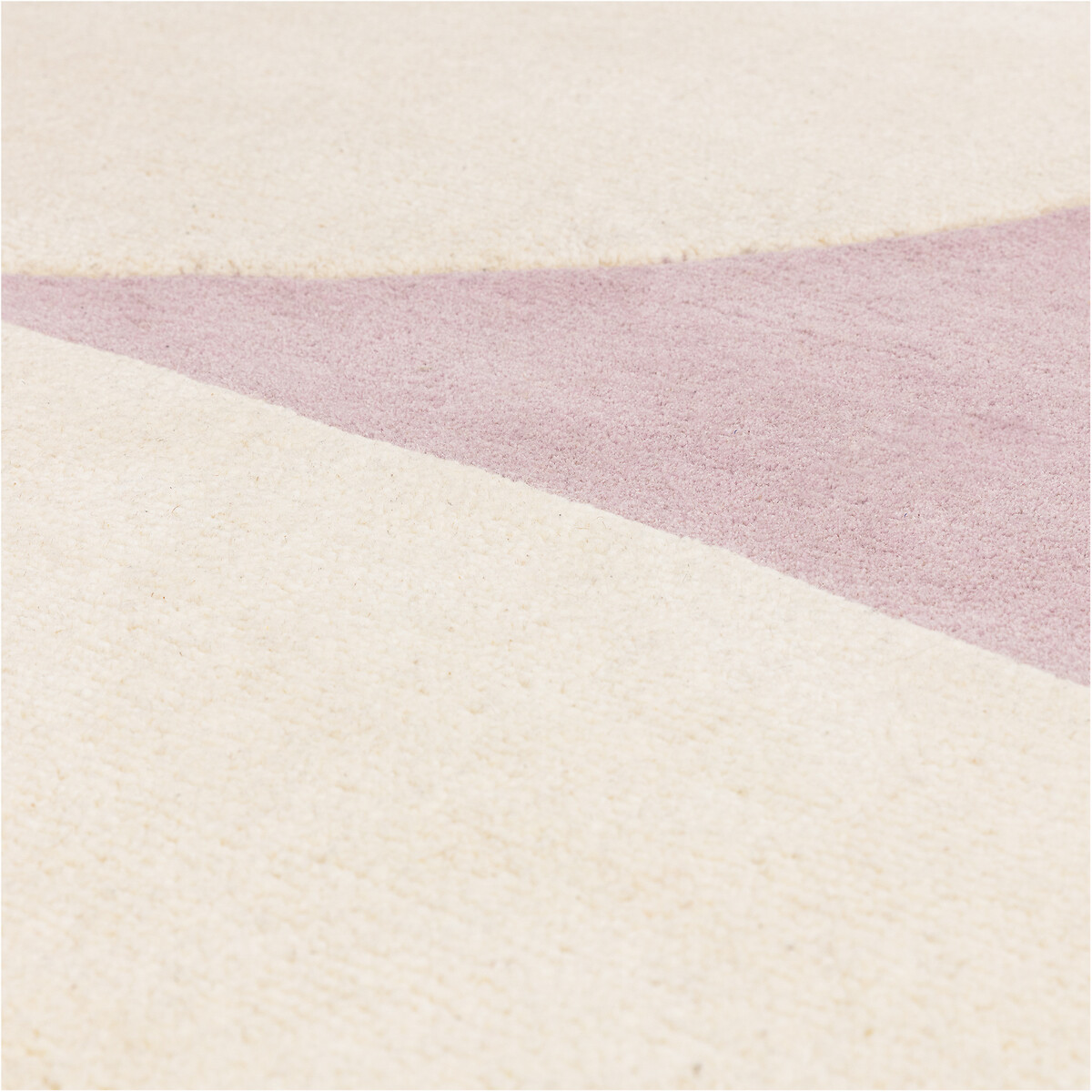 Abstract Pebble Pattern Rug in 100% Wool purple, ÉDITÉ