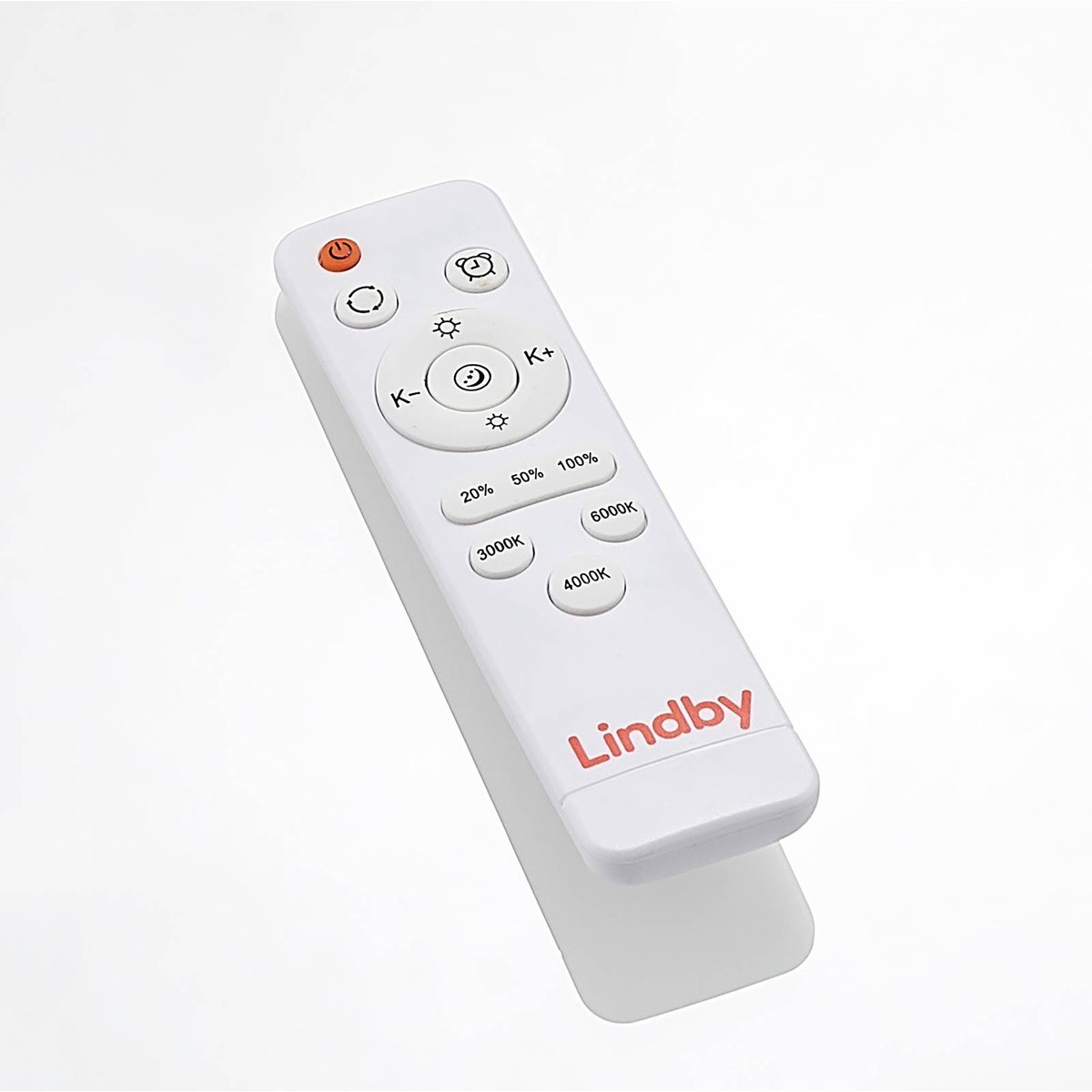 Plafonnier moderneLED, Sleya blanc, LINDBY