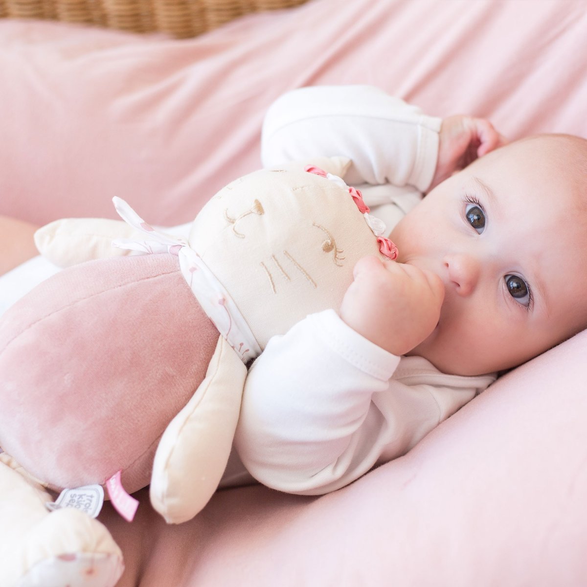 Peluche musicale rosa, TROIS KILOS SEPT
