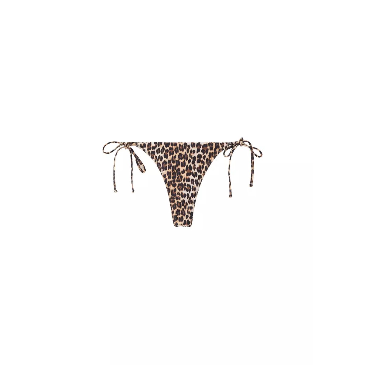 Culotte bikini léopard marron, MANGO